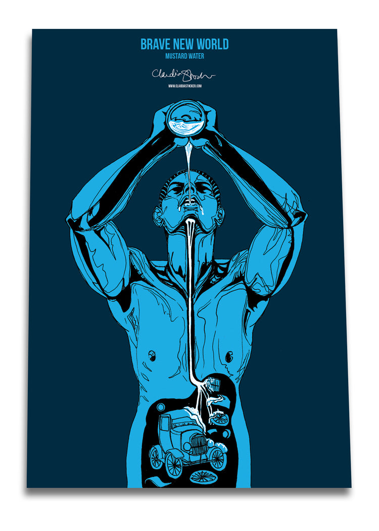Brave New World Set of three posters - Boutique Science