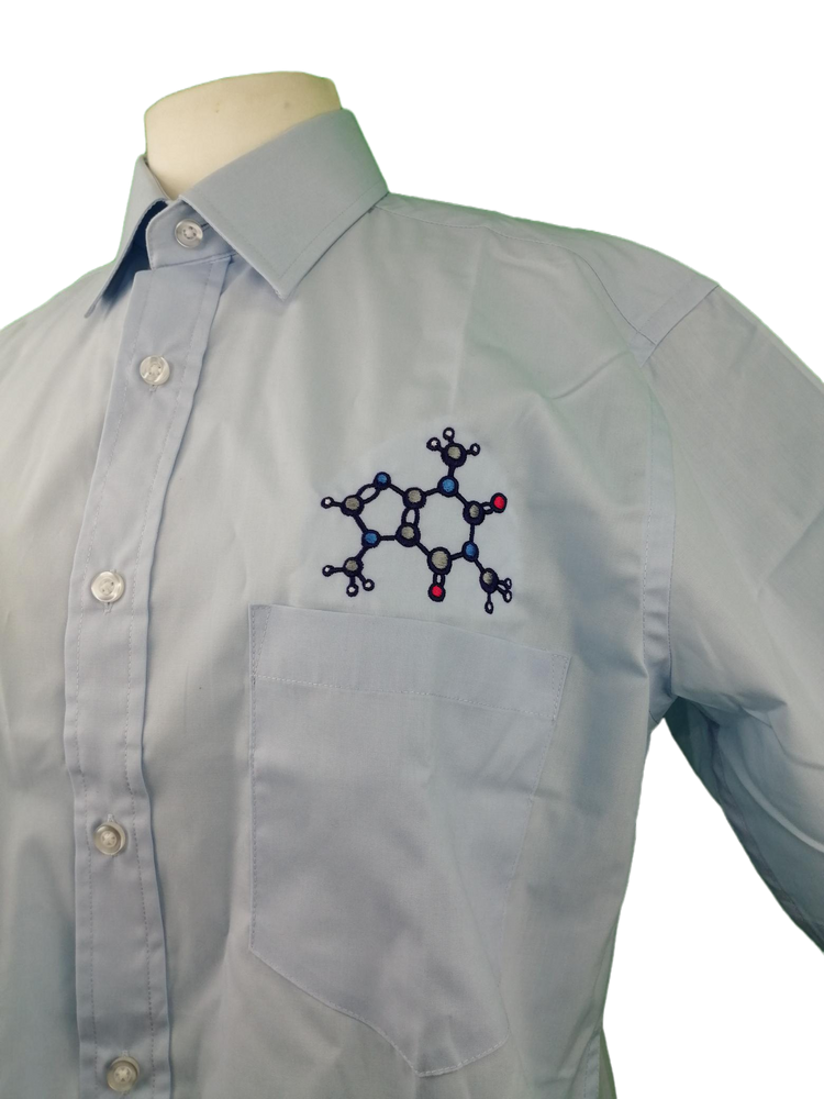 Caffeine - Light Blue Short Sleeve Shirt