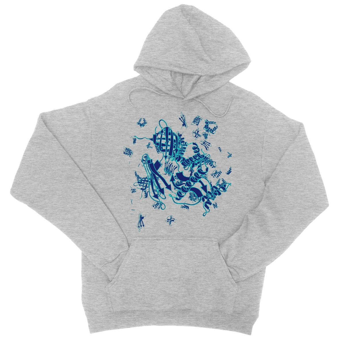Protein structures College Hoodie - Boutique Science