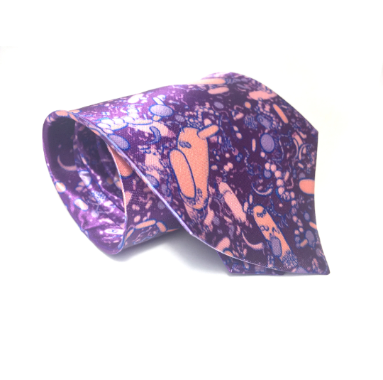 Purple Bacteria Tie (UK Stock)