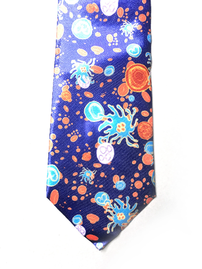Mixed Blood Cell Tie (UK Stock)