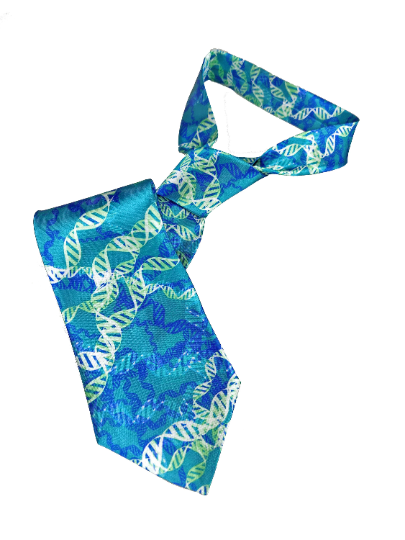 Green DNA Necktie (UK Stock)