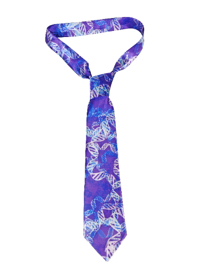 Purple DNA Tie (UK Stock)