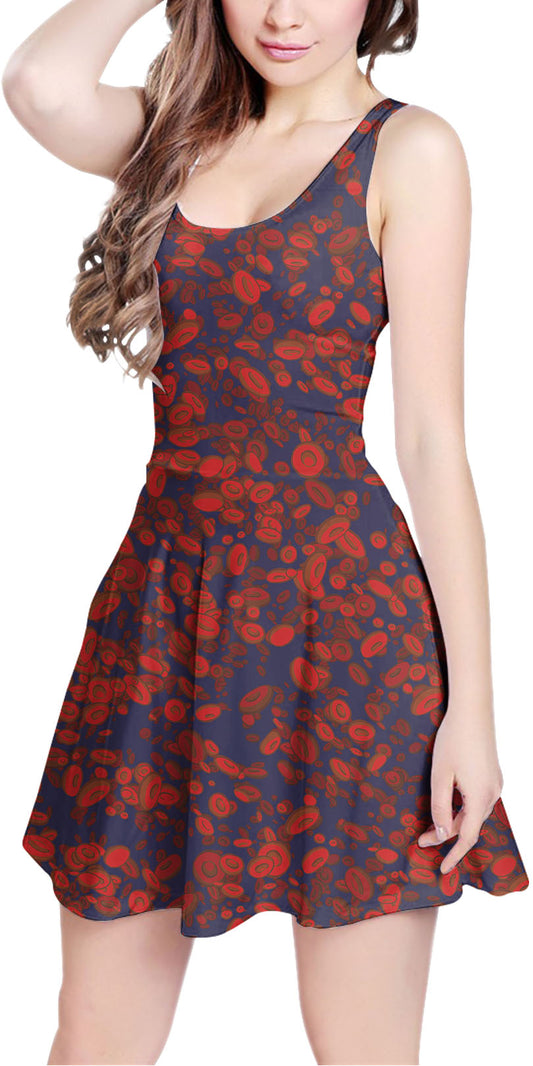 Red Blood Cell Cotton Tennis Dress