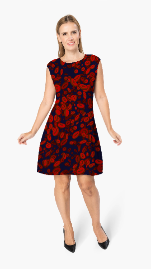 Red Blood Cell Shift Dress